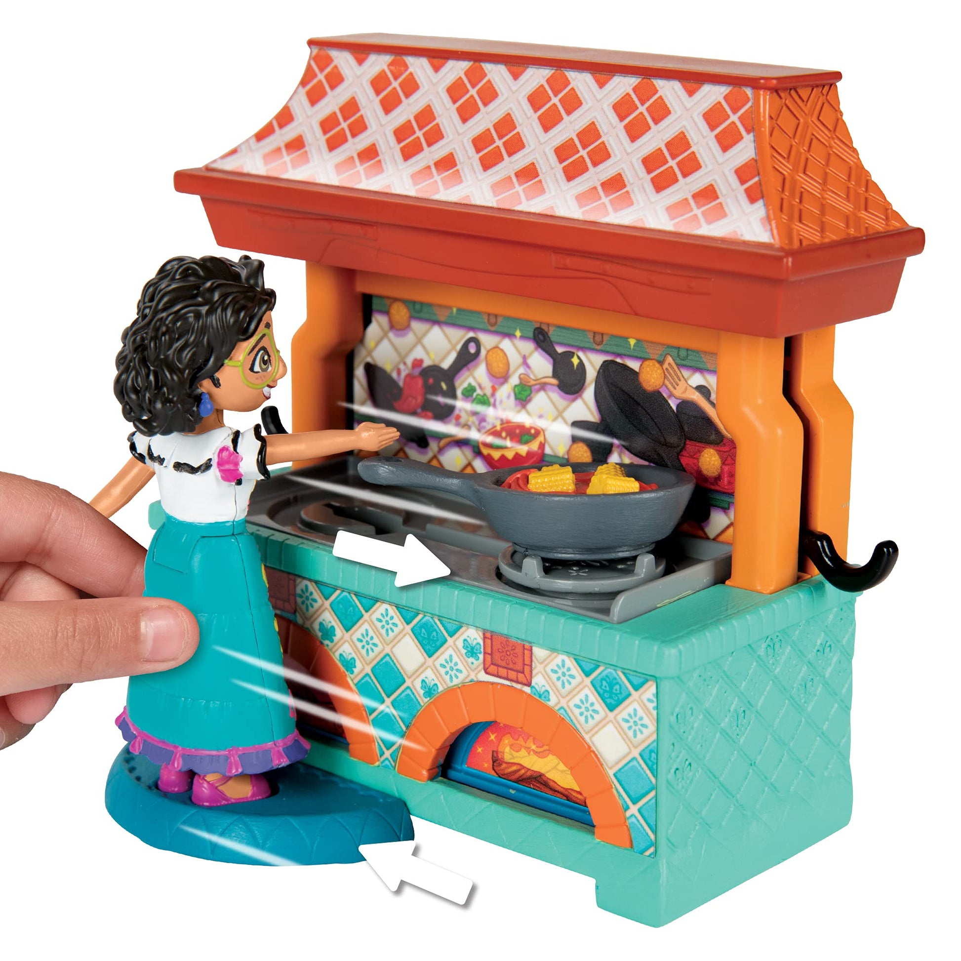 Disney Encanto Mirabel Doll Figure in Julieta's Kitchen Playset - Includes Pots & Pans