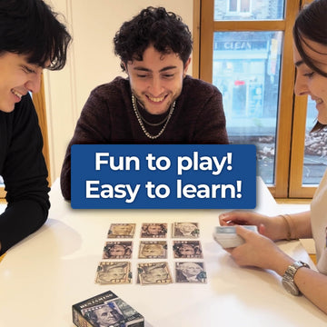 Benjamins Cash Cards - Money-Themed Card Games for Teens, Families & Adults. Fast-Paced Card Games for Parties, Travel and Game Night Where the Most
