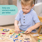 Melissa & Doug Self-Correcting Alphabet Wooden Puzzles with Storage Box (52 pcs) ABC Puzzles, Wooden Alphabet Puzzle for Kids Ages 4+
