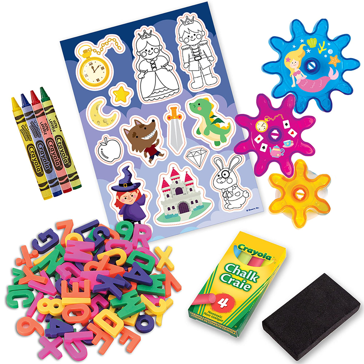 Crayola Ready-to-Create: Magnetic Board Storybook