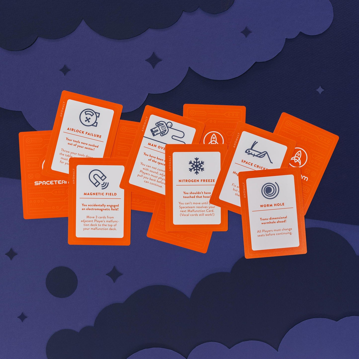 Stellar Factory Spaceteam | Cooperative Shouting Card Game | 3-6 Players, Ages 12+ | 5-Min Rounds | 100% Waterproof Plastic Cards