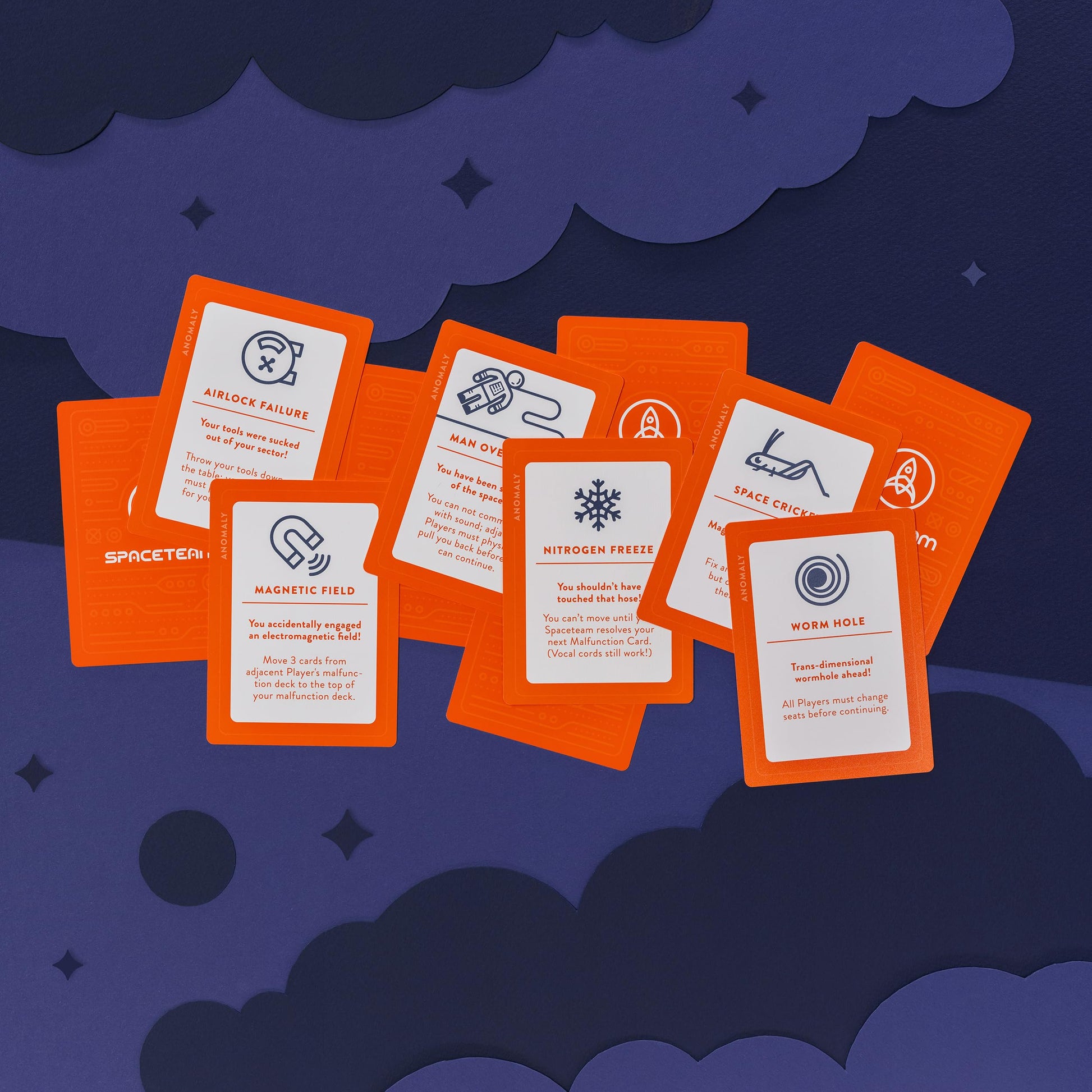 Stellar Factory Spaceteam | Cooperative Shouting Card Game | 3-6 Players, Ages 12+ | 5-Min Rounds | 100% Waterproof Plastic Cards