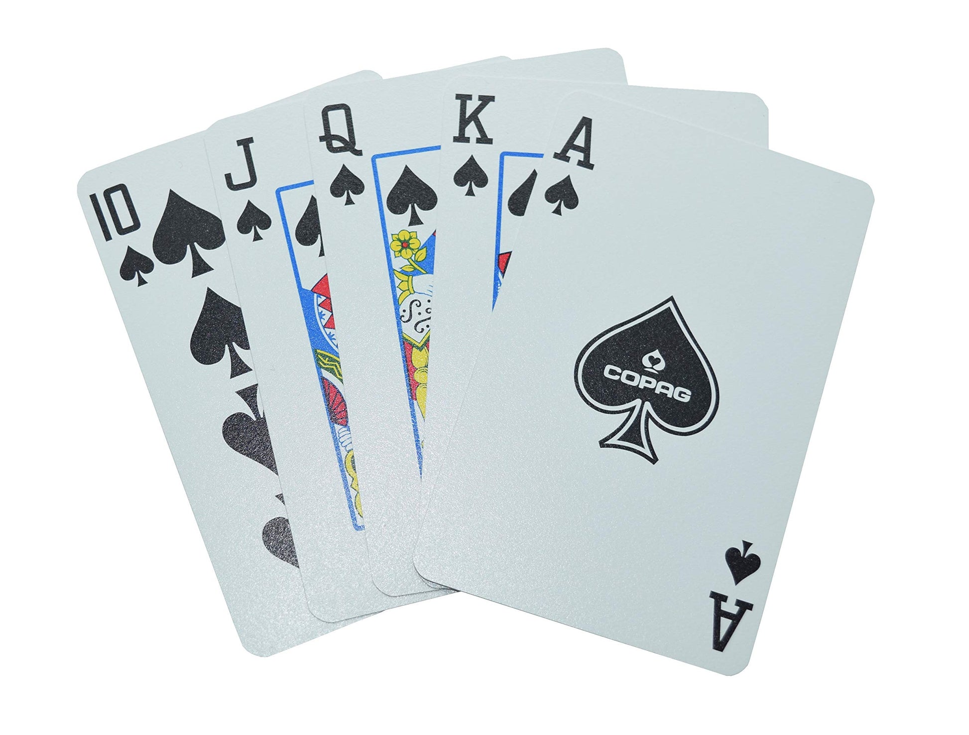 WSOP Set of 2 Authentic Decks Dealt at 2018 Used Copag Plastic Playing Cards Bridge Standard Index