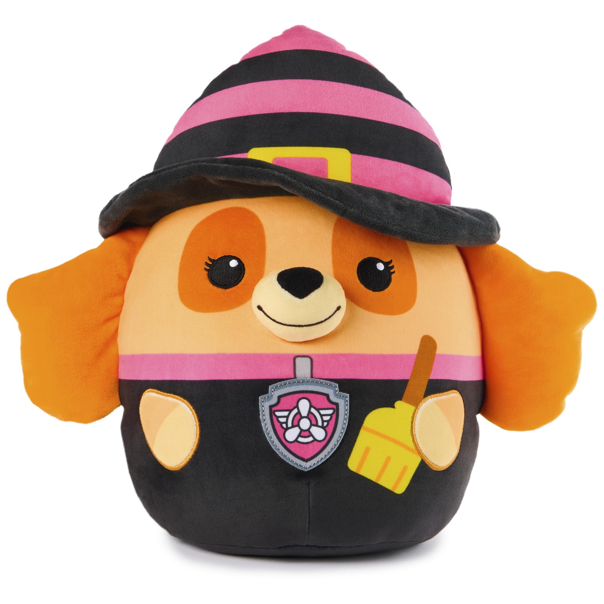 PAW Patrol Witch Skye Squish Plush, Official Toy from The Hit Cartoon, Special Edition Squishy Stuffed Animal for Ages 1 and Up, 12”