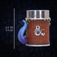 Nemesis Now Dungeons & Dragons Mini Monster Tiny Tankards Set of 3 8.6cm, D&D Drinkware, Stainless Steel Inserts, Hand Painted Resin, Fantasy Mug Set