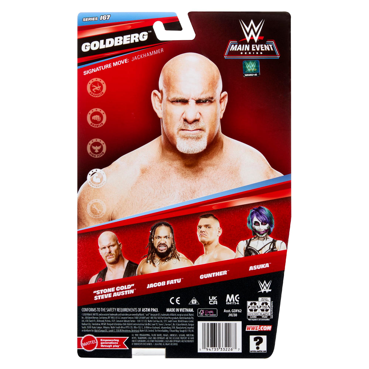 Goldberg - WWE Main Event 167