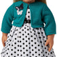 Our Generation - 46 cm Retro Doll with a Party Polka Dots Dress - Ruby