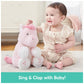 GUND Baby Alora Unicorn 11” Animated Plush, Sings ABCs Song and 123 Songs