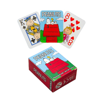 Aquarius Peanuts Chiisai Micro Playing Cards - Tiny Themed Novelty Deck with 54 Unique Character Designs - Travel Size Collectible Merchandise Gift