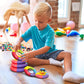 Playahoy Floating Bath Toys for Boys and Girls Float and Play Stacking Toy Rings for Baby Toddlers and Kids