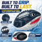 Wave Runner Grip It Shark Football, Waterproof Pool & Beach Football with Silicone Grip, 9.25 Inch Kids Football for Swimming Pool, Beach, Lake
