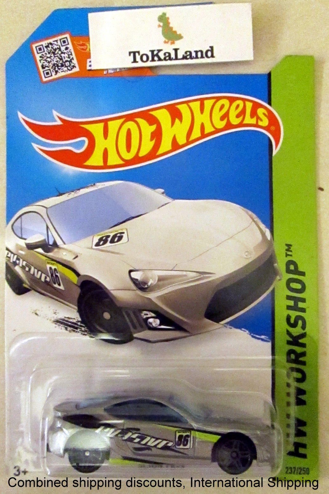 Hot Wheels 2015 237/250 Workshop Drift Race Silver Scion FR-S ^G#fbhre-h4 8rdsf-tg1325255