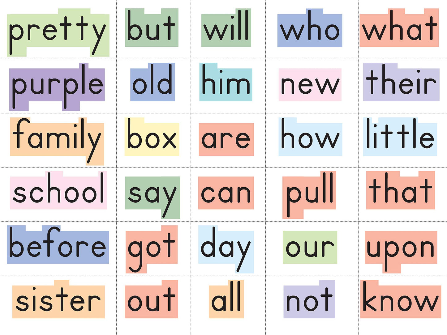 Sight Words in a Flash™ Word Walls, Grades K-1