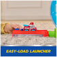PAW Patrol Pup Squad Rescue Loop, Track Playset with Chase & Marshall Pup Squad Toy Cars & Vehicle Launcher, Kids Toys for Boys & Girls Ages 3 and Up