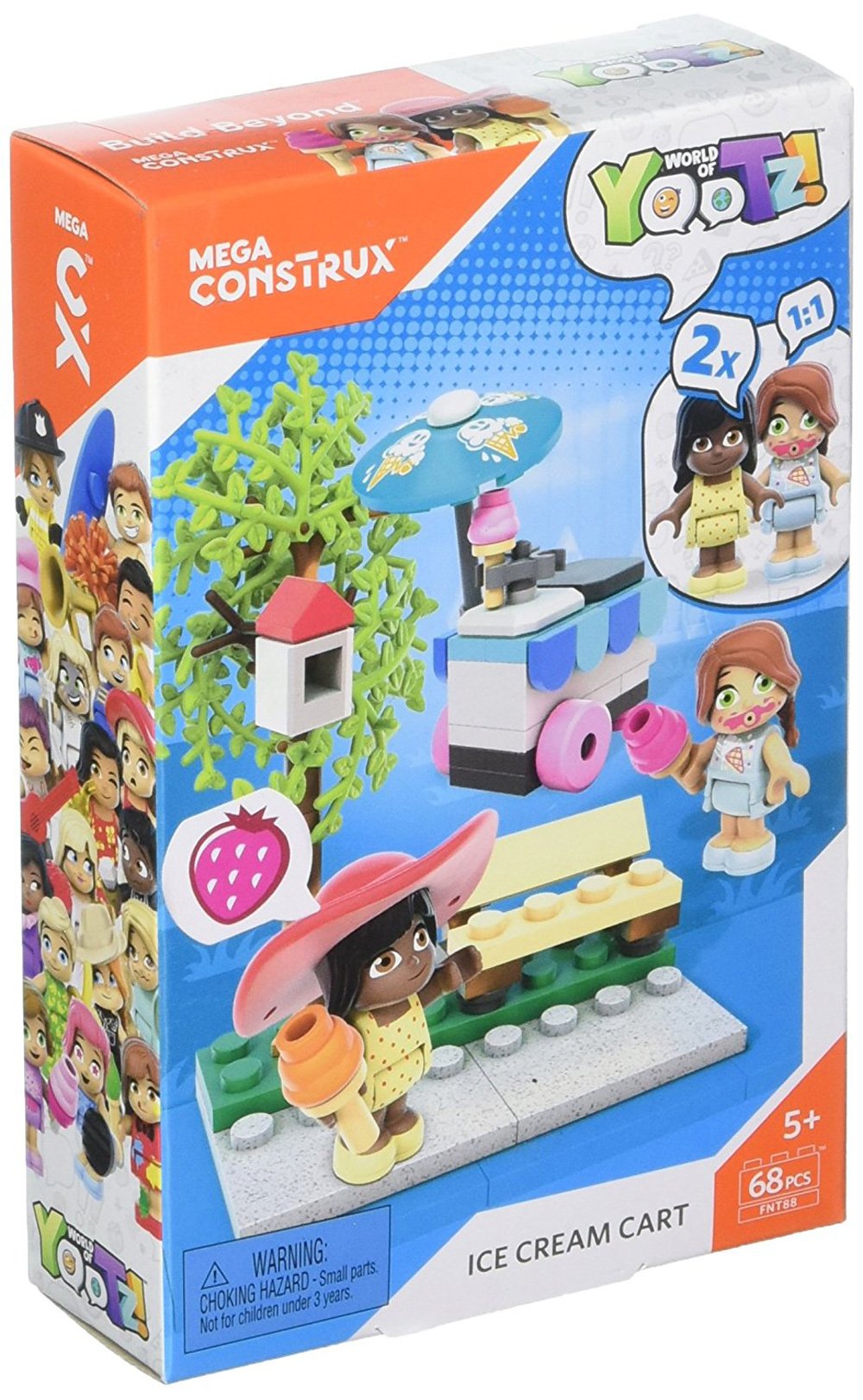 Mega Construx Ice Cream Stand Building Set