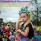 Fun Express Mardi Gras Tiara Princess Crown Assortment - Set of 12 - Costume Party Accessories