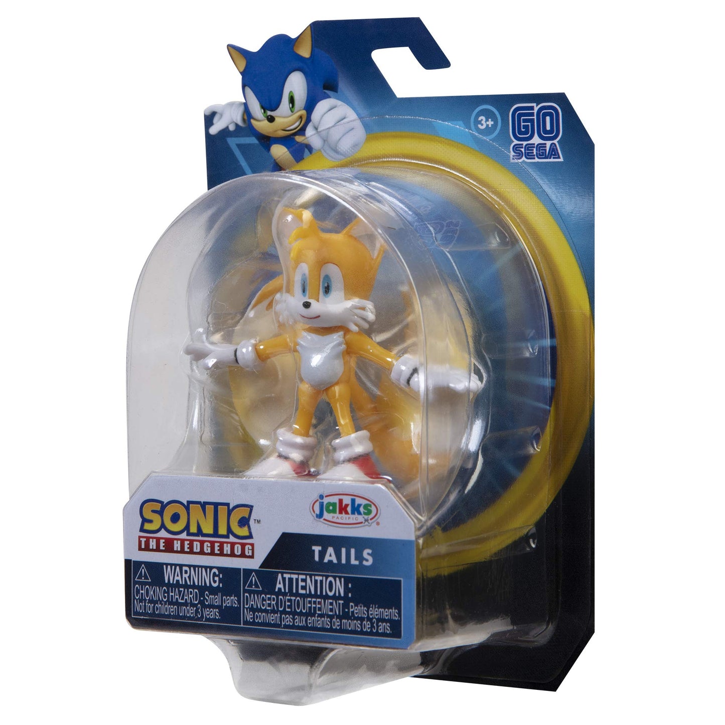 Sonic The Hedgehog 2020 Wave 3 Tails 2.5-Inch Mini Figure [Modern Version]