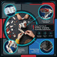 HJPLPXH Space Robot Dog Building Set with LED Light and Walking Design