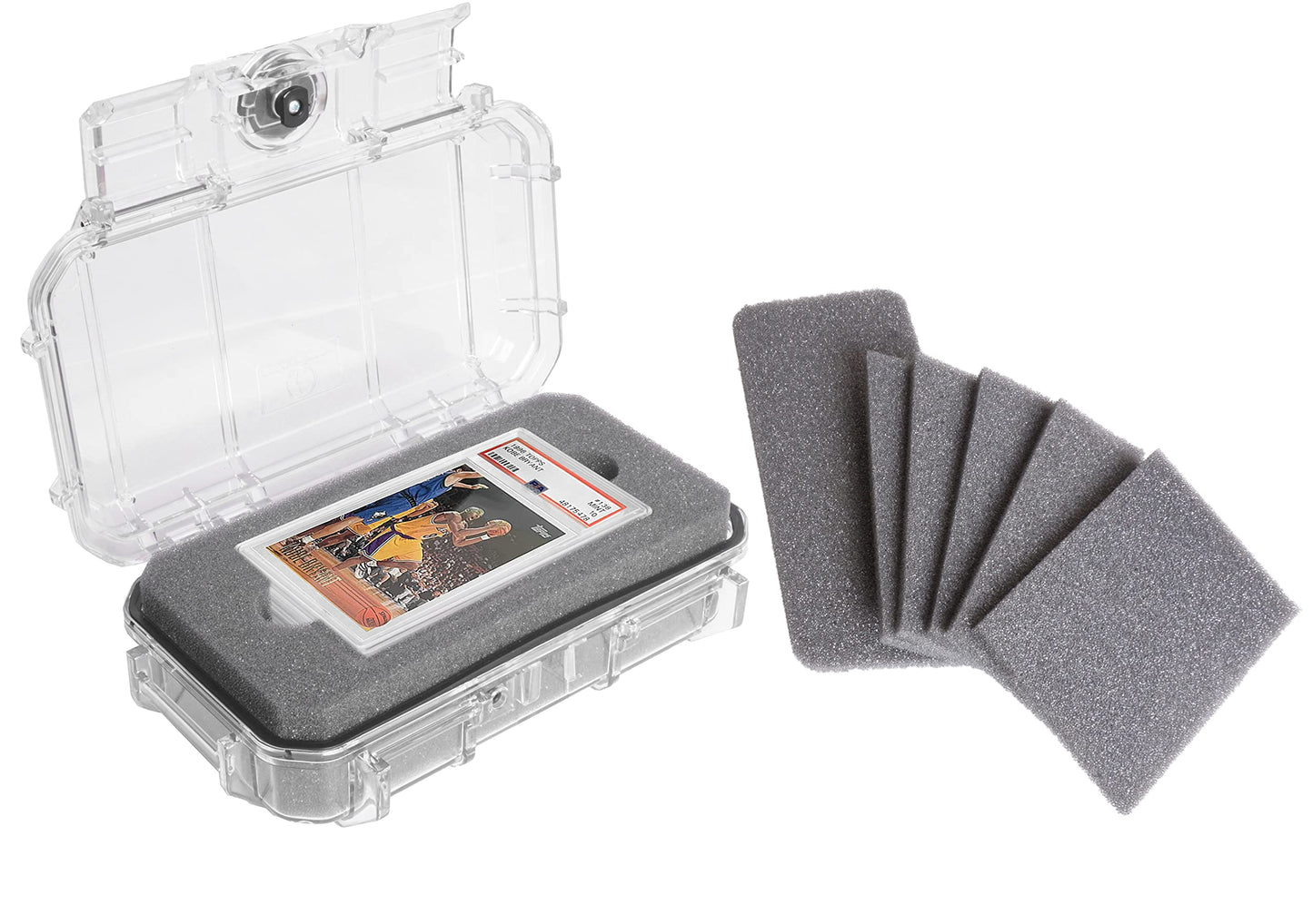 Case Club 9 Graded Card Slab Case - Fits Up to 9 PSA Slabs - Organize Pokemon & Sports Trading Graded Card Case - Heavy Duty - Airline Approved