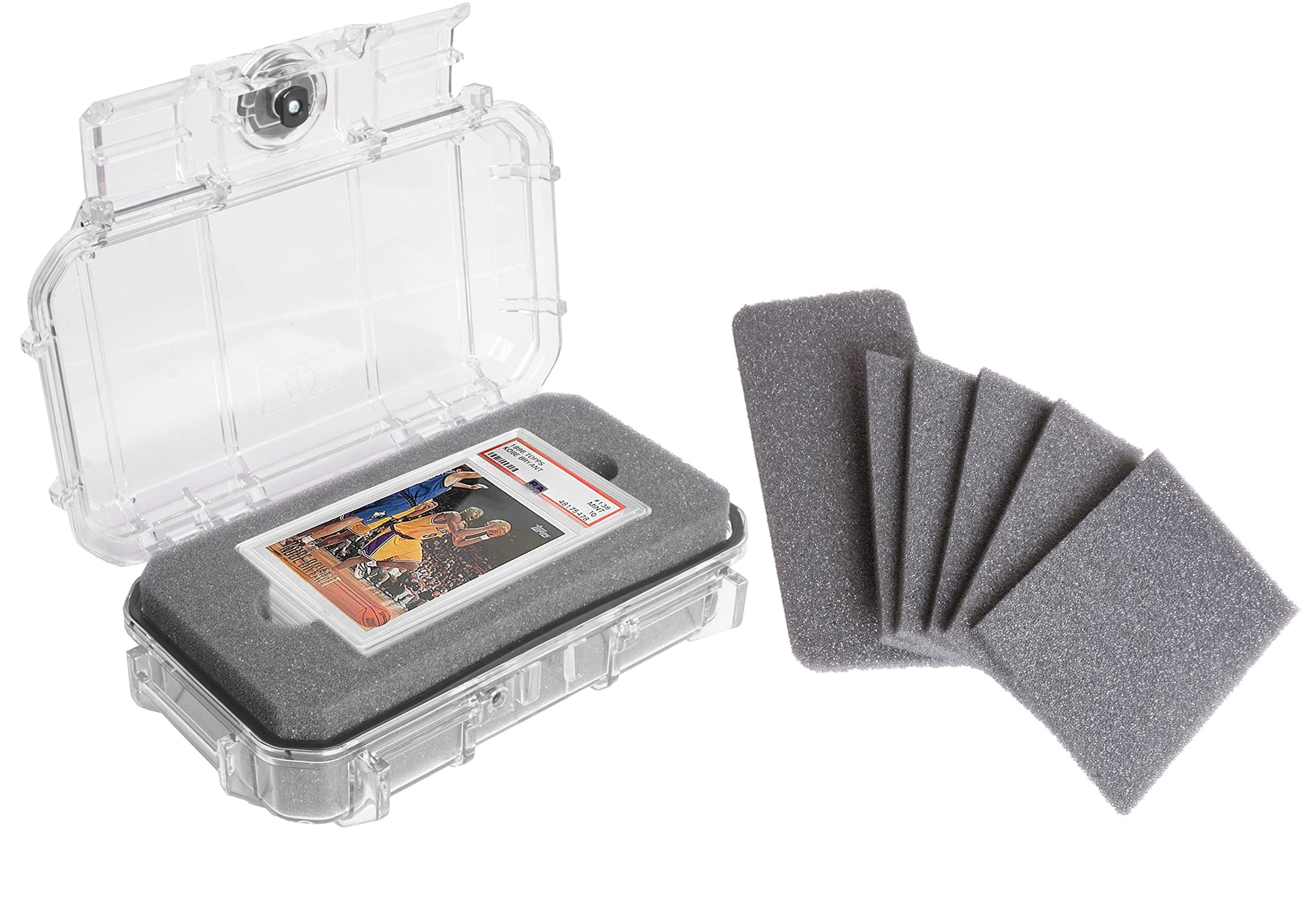 Case Club 9 Graded Card Slab Case - Fits Up to 9 PSA Slabs - Organize Pokemon & Sports Trading Graded Card Case - Heavy Duty - Airline Approved
