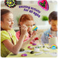 Dan&Darci Kids Rock Painting Kit - Glow in The Dark - Gifts Arts & Crafts for Boys and Girls Ages 6-12 - Craft Activities Kits - Creative Art Toys