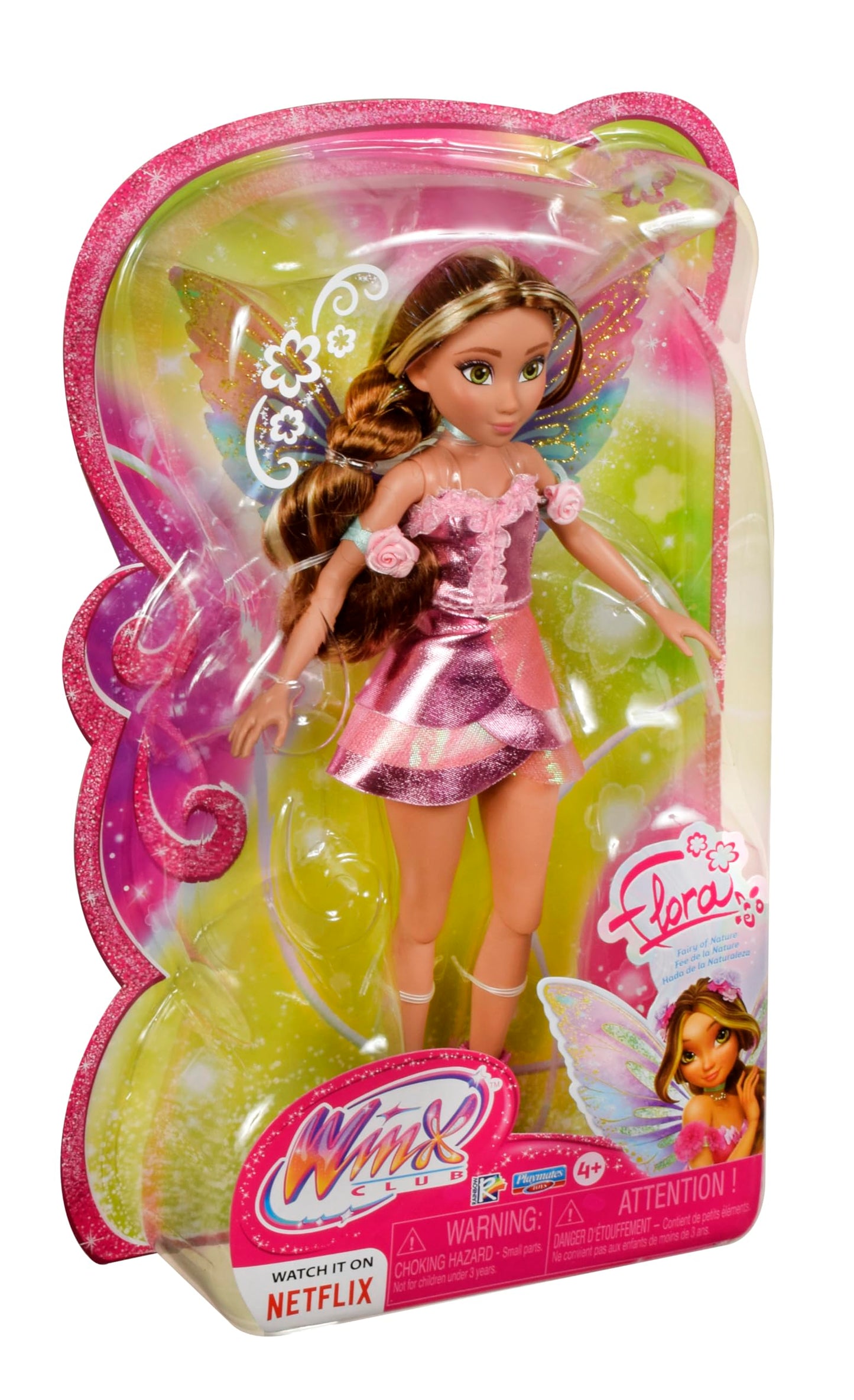 Winx Club Flora Fairy Doll by Playmates Toys