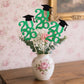 Class of 2026 Graduation Centerpieces, 10 Pcs Green Glitter 2026 Centerpieces with Graduation Cap, Congrats Grad Party Decorations for Cake, Dessert