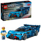 LEGO Speed Champions Bugatti Vision Gran Turismo Hyper Sports Car Building Toy for Kids & Gamers - Building Set W/Bugatti Driver Minifigure for Boys