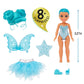 MGA's Dream Bella Color Change Surprise Little Fairies 5.5" Doll - DreamBella, Teal Fairy with Wings and Teal Hair, , Toy for Kids Ages 3, 4, 5+