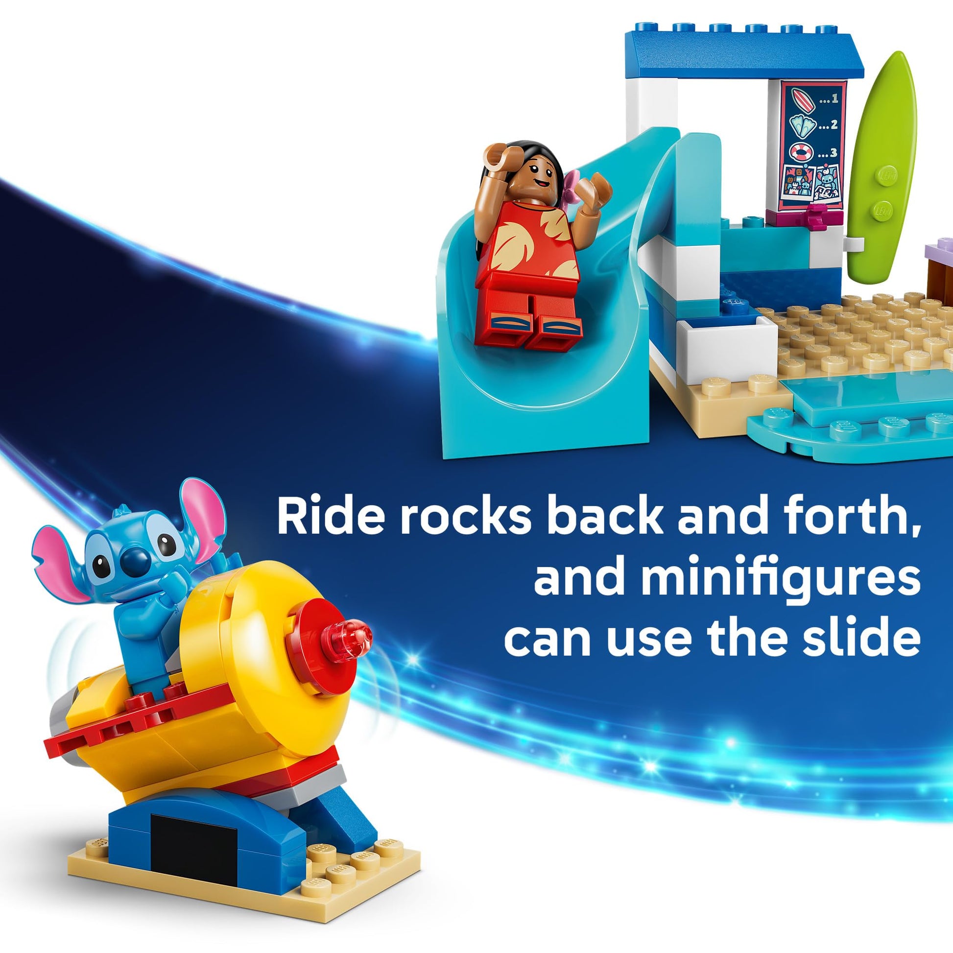 LEGO Disney Beach Fun with Lilo & Stitch 43280