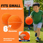 Botabee - Set of 2 Kids Basketball - 6 Inch Mini Rubber Ball for Little Tikes - Toddler Balls for Indoor/Outdoor Play - Ideal Gift Toy for Boys