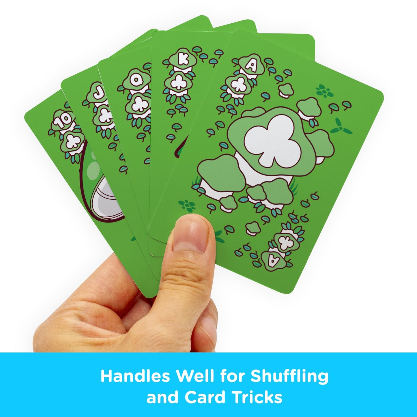 AQUARIUS Mushroom Playing Cards -Mushroom Themed Deck of Cards for Your Favorite Card Games - Officially Licensed Merchandise & Collectibles