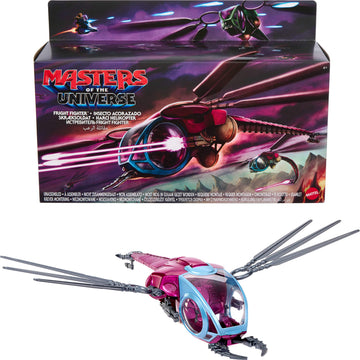Masters of The Universe, Fright Fighter Origins Skeletor Vehicle, Moving Wings and Claws, Compatible 14cm Figures, Mattel, for Kids Ages 6 and Up