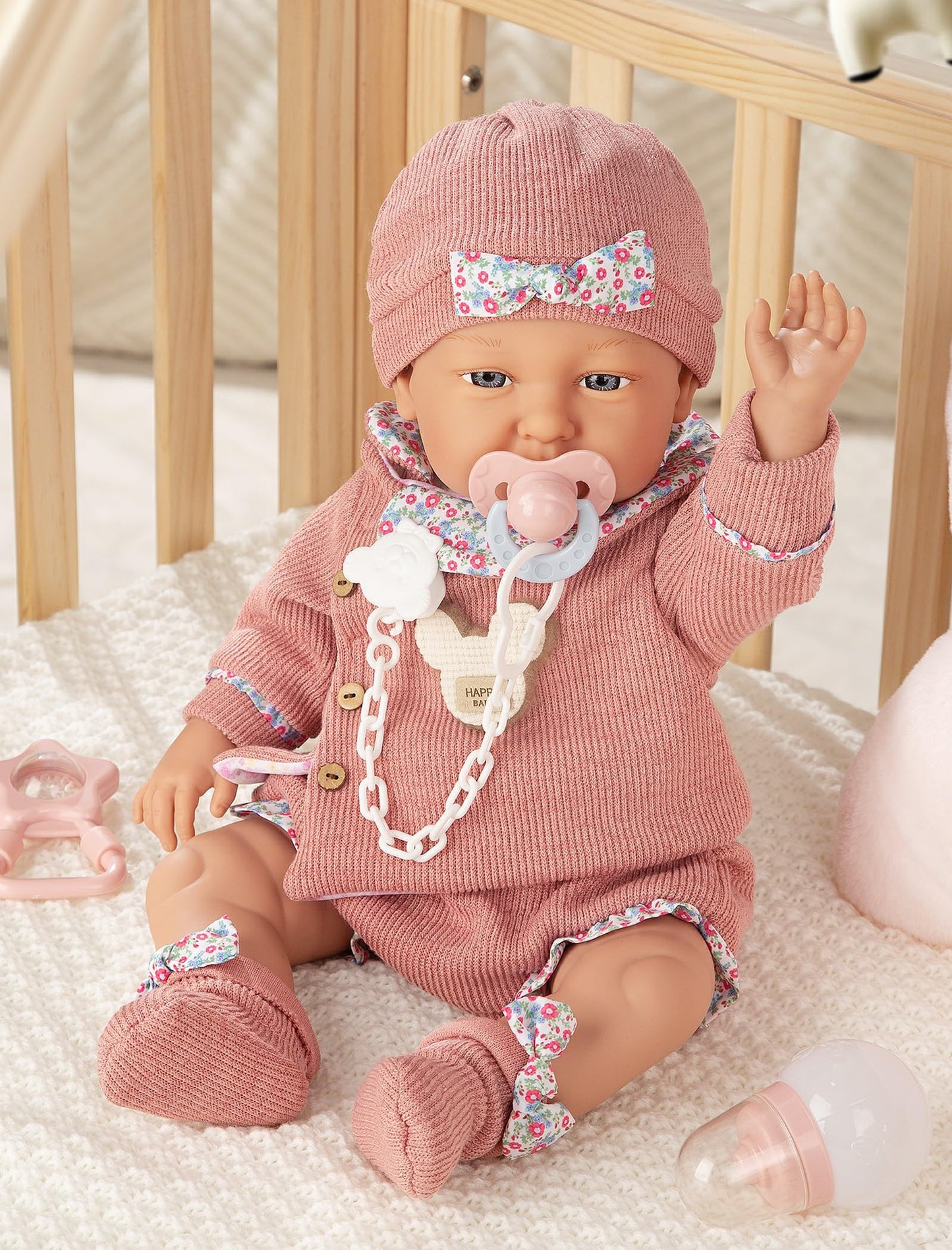 Mother Love 18 Inch Realistic Baby Doll with Accessories