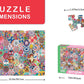 Springbok Crazy Quilts 500 Piece Jigsaw Puzzle for Adults