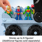 Fisher-Price Imaginext DC Super Friends Batman Toys Transforming Bat-Tank with Lights Sounds Figure & Projectiles for Preschool Kids Ages 3+ Years