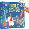 LEARNING BUGS Christian Bible Songs - 13 Songs of Praise for Little Ones, Musical Books for Toddlers, 28-Button Music Book, Musical Toys for Toddlers