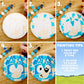Bluey Paint Your Own Stepping Stone, Design 7 DIY Stone Art, Fun Kit for Kids, Less Mess Paintable Stones Art Set, Great Summer Activity Kids Ages 8