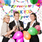 We Appreciate You Decorations,Pre-Strung Iridescent Thank You for All You Do Banner,Work Office Party Decoration for Employee Worker Staff Teacher