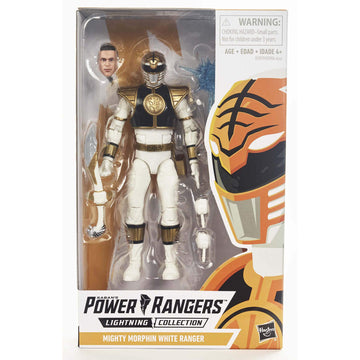 Power Rangers Hasbro Toys Lightning Collection 6-Inch Mighty Morphin White Ranger Collectible Action Figure