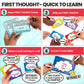 FIRST THOUGHT Family Board Game | The Hilarious Quick-Thinking Party Game | Family-Friendly Board Game | Great for Game Nights | Easy to Learn & Play