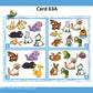 TestingMom.com NNAT and OLSAT Test Prep Flash Cards - NYC Gifted and Talented - Kindergarten (Level A) - Grade 1 (Level B) - 140+ Practice Questions