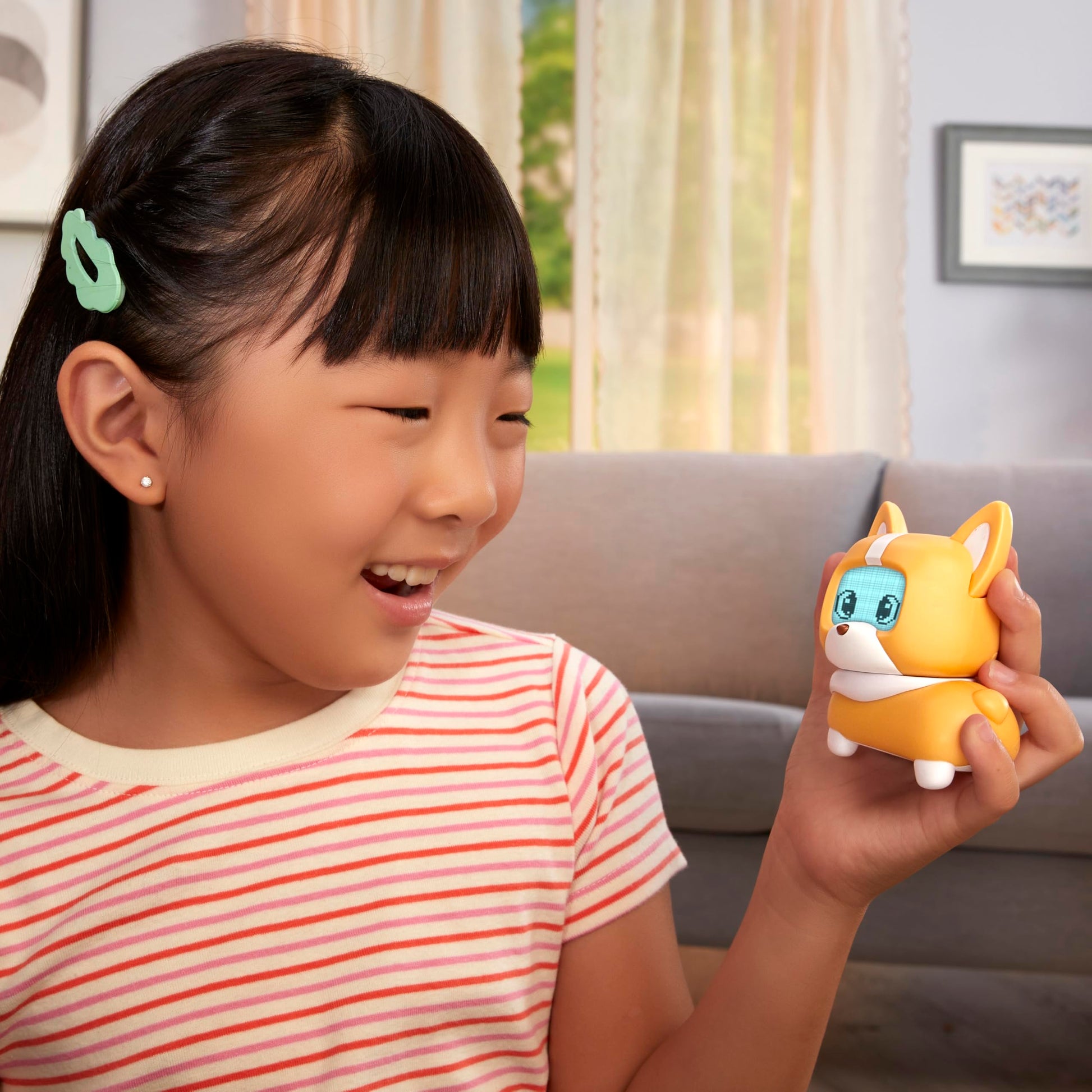 Pixel Petz - Corgi, Interactive Digital Pet Dog, Ages 4+