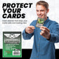 Mayday Games Standard Card Sleeves 63.5x88mm - 2 1/2" X 3 1/2 Clear Polypropylene, 40 Micron, 100 Standard Board Game Card Sleeves- MDG-7041