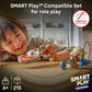 LEGO Star Wars SMART Play: Luke’s Landspeeder - Building Toy for Action Play - Compatible Set with a SMART Tag and 2 Minifigures - Gift for Boys