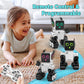 okk Robot Toys for Kids, Programmable Remote Control Robot, Interactive Toys with Coin Bank, LED and Tray, Walking Talking Singing Dancing Gift for