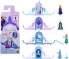 Mattel Disney Frozen Anna or Elsa Pop-Up Castle w/ 4 Surprises, Including Small Doll, Storytime Stacker Playset & 2 Accessories (Character May Vary)