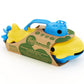 Green Toys Submarine - Bpa, Phthalate Free Blue Watercraft with Spinning Rear Propeller Made from Recycled Materials. Safe Toys for Toddlers