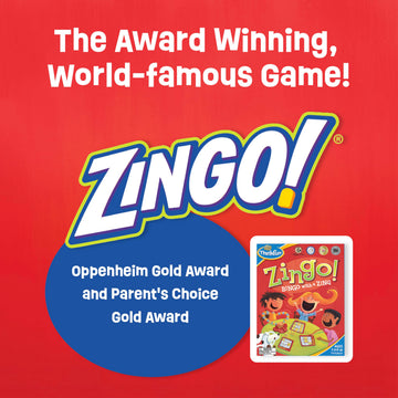 ThinkFun Zingo Bingo Award Winning Preschool Game for Pre-Readers and Early Readers Age 4 and Up - One of the Most Popular Board Games for Boys