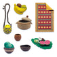 Disney Store Official Moana Doll Play Set for Girls - Includes Pua and HEI HEI, & Other Doll Accessories - Disney Princess Classic Toys - Authentic